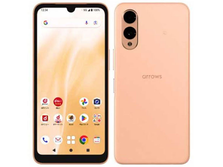 arrows We2 F-52E 64GB simフリー ライトオレンジ